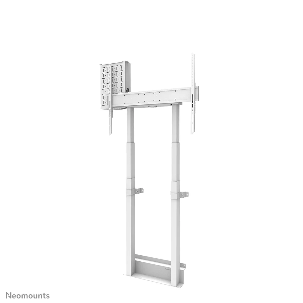 Neomounts Motorised Wall Stand incl. storage box, 10 cm. Wheels VESA 100x100 up to 800x600 — uchwyt do monitora