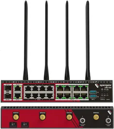 Opengear 4XRS232 X1/X2PT+4X1GBE SWITCHED/2X1GBE 450047 PWR BRICKC14 PWR