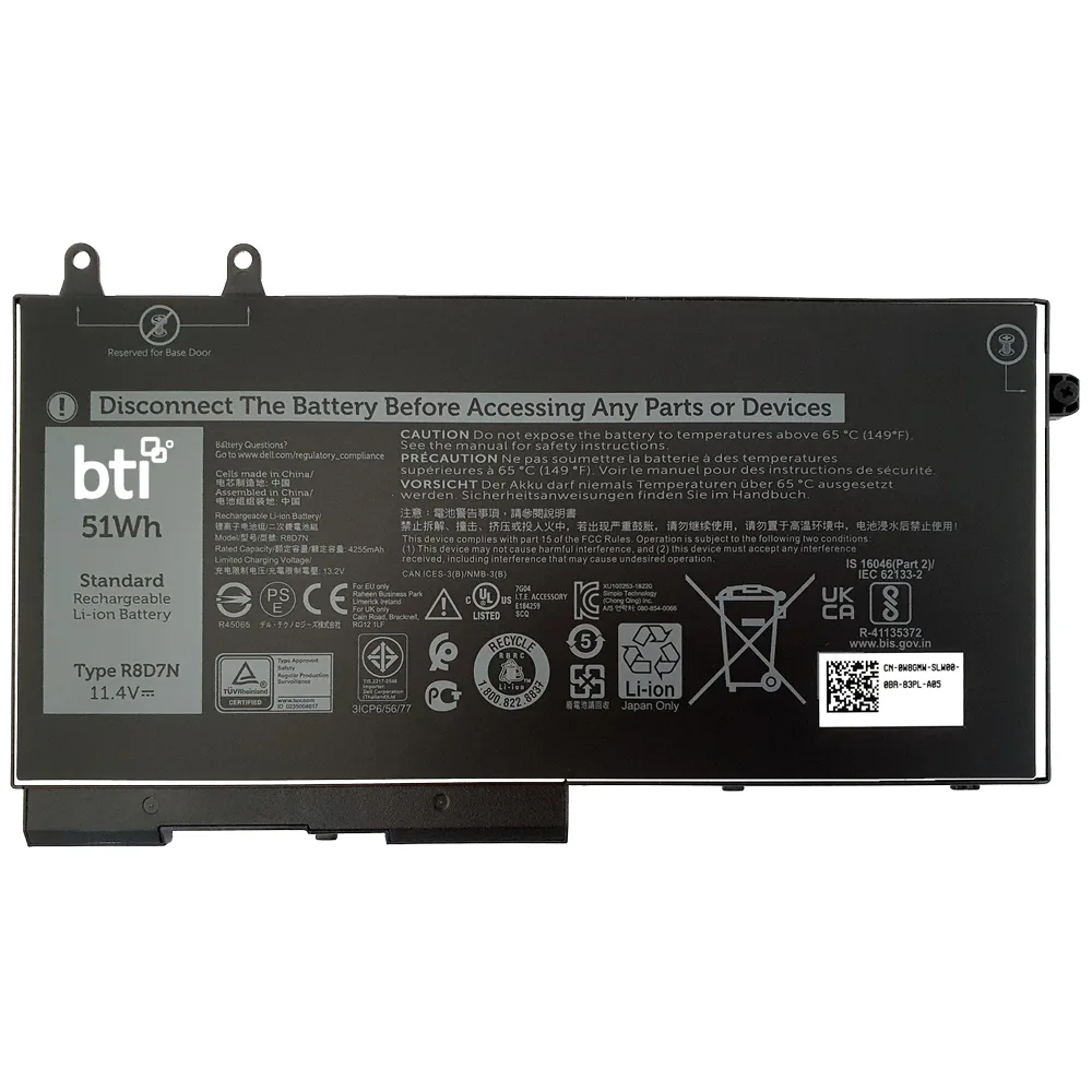 Origin Storage BTI LATITUDE 5420 RUGGED/BATTERY 11.4V 51WH 3 CELLS — bateria lub zasilacz do laptopa