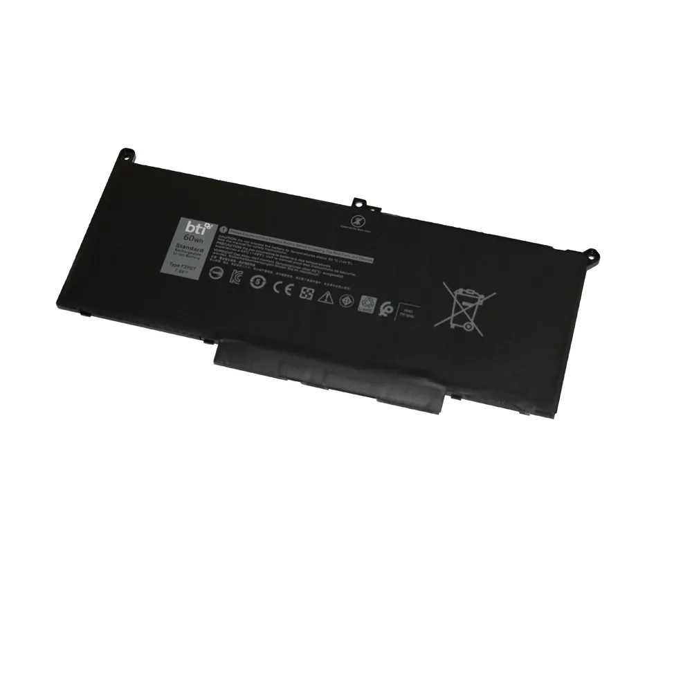 Origin Storage BTI 4C BATTERY LATITUDE 7280/OEM: F3YGT 2X39G — bateria lub zasilacz do laptopa
