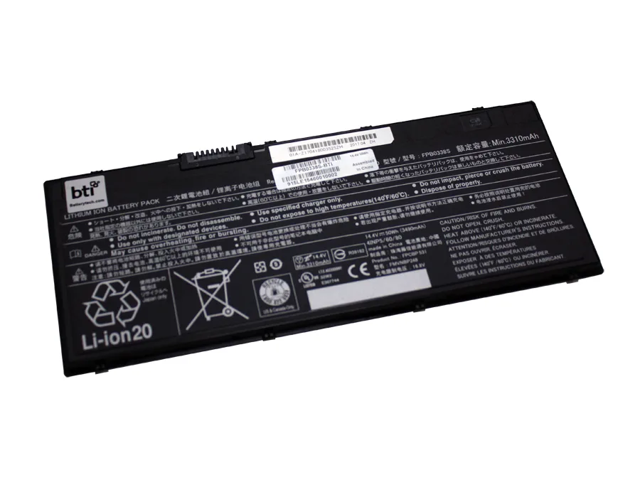 Origin Storage BTI 4C BATTERY FUJITSU/OEM: FMVNBP247 FPB0338S — bateria lub zasilacz do laptopa