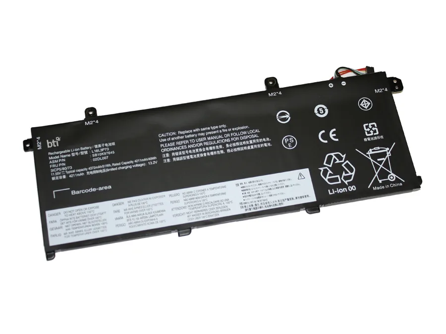 Origin Storage BTI 3C BATTERY LENOVO P14S T490/51WH 11.55V LIION OEM: L18L3P73 — bateria lub zasilacz do laptopa