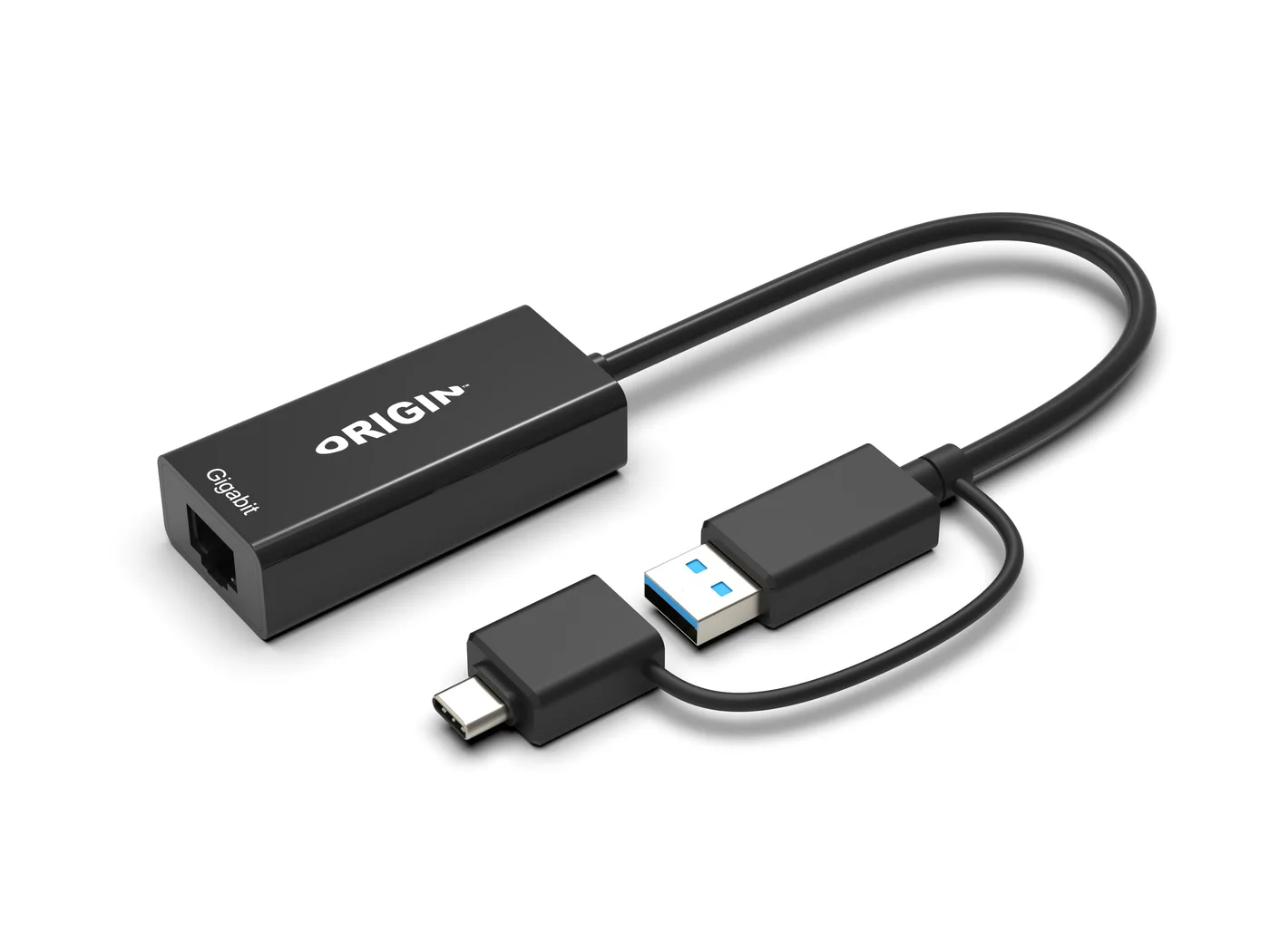 Origin Storage USB3.0 OR USB-C (WITH USB-C/MALE TO USB3.0 FEMALE ADAPTER) T — hub USB