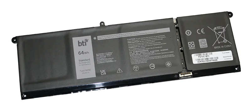 Origin Storage BTI 4C BAT 14 PLUS DB14250/OEM: JGCCT 0JGCCT N9XX1 0N9XX1 — bateria lub zasilacz do laptopa