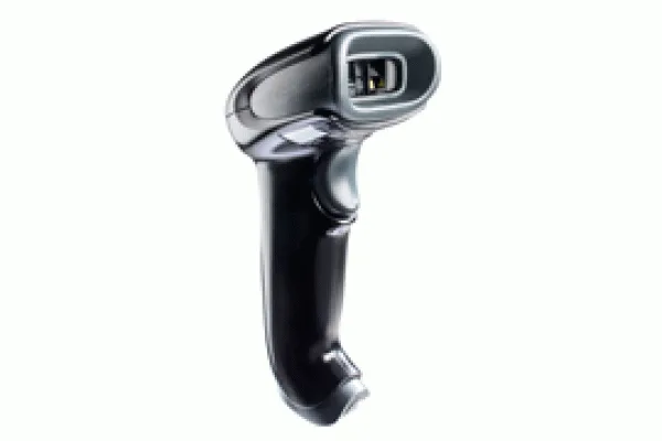 Honeywell EMEA USB kit: Omni-directional, 1D, PDF, 2D, black scanner (1470g2D-6), Disinfectant Ready, flexible presentation stand