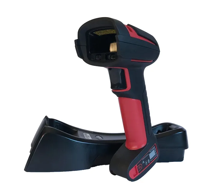 Honeywell USB Kit: Wireless. Ultra rugged/industrial. 1D, PDF417, 2D, SR focus. Red scanner (1991iSR-3), charge & base & USB 3m straight cable