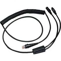 Honeywell Cable: KBW, black, PS2, 3m (9.8´), coiled, 5 V external power with option for host power