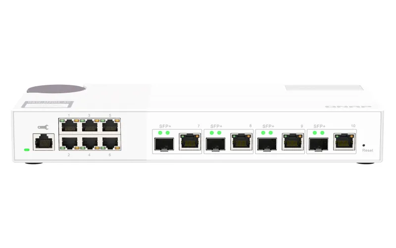Qnap Systems QSW-M2106-4C 6P2.5GBPS 4P10GBPS/SFP+/ NBASE-T COMBO WEB MAN SWTC — przełącznik LAN niezarządzalny 6 portów