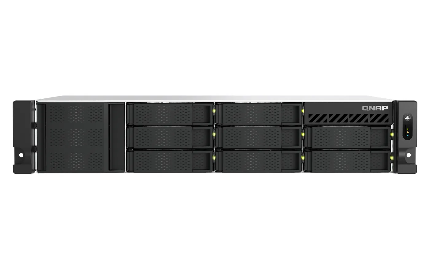 Qnap Systems TS-855EU-RP-8G 2U 8BAY C5125 8C/8GB DDR4 2X2.5GBE 4XUSB3.2I RPS — pamięć RAM