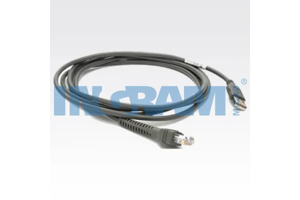 Zebra EVM CBL ASSY:UNIV STYLE3 USB,7FT DURA GRY — akcesorium do czytników kodów