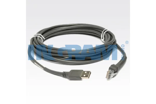 Zebra EVM CBL:USB (SERIES A CONN) 15FT,ST — akcesorium do czytników kodów