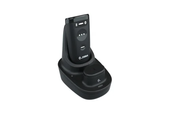 Zebra EVM CS6080-SR BLACK CORDLESS STANDARD CRADLE KIT: CS6080-SR40004VZWW SCANNER, CR6080-SC100F4WW CRADLE, CBL-CS6-S07-04 USB-C CABLE
