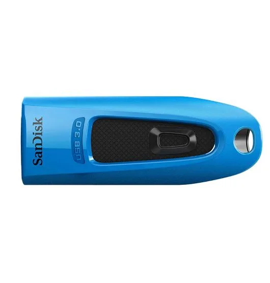 SanDisk ULTRA 32 GB USB FLASH DRIVE/USB 3.0 UP TO 100MB/S READ BLUE — pendrive USB