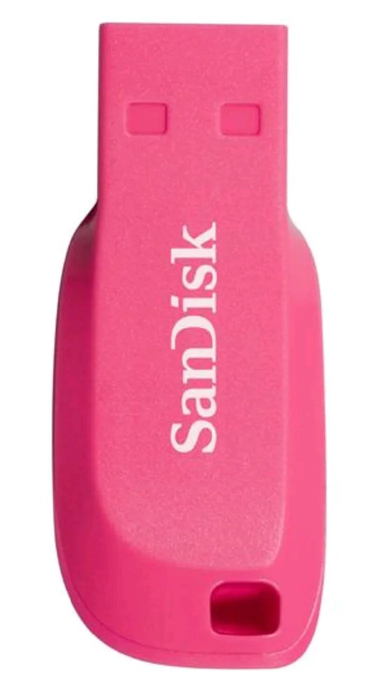 SanDisk CRUZER BLADE 16GB/ELECTRIC PINK — pendrive USB