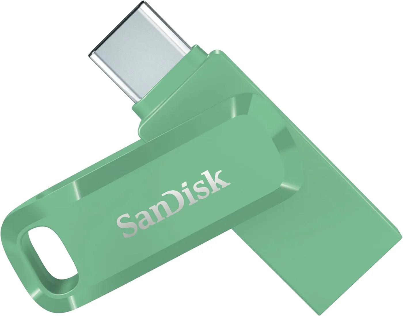 SanDisk ULTRA DUAL DRIVE GO USB TYPE- C/ABSIN.GREEN GLOBAL 400MB/S 128GB — pendrive USB