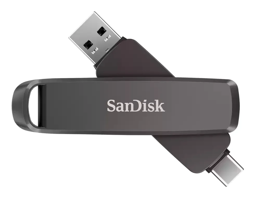 SanDisk SD EXTREME PRO DUAL DRIVE 1TB/METAL DRIVE 1000/900MB/S USB C+T — pendrive USB