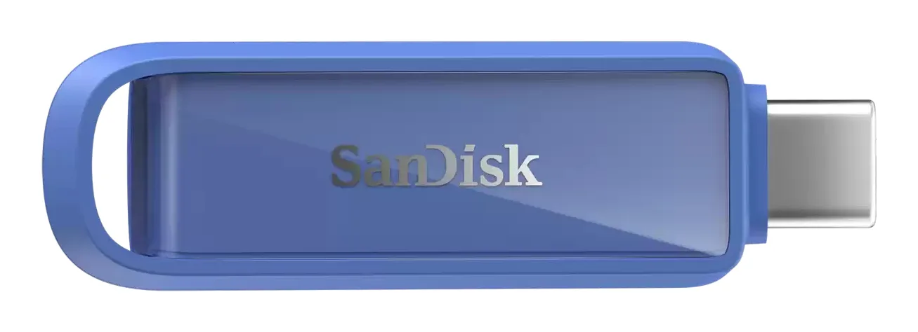 SANDISK PHONE DRIVE WITH USB-C/256GB W 150MB/S(R) MARITIME BLU — pendrive USB