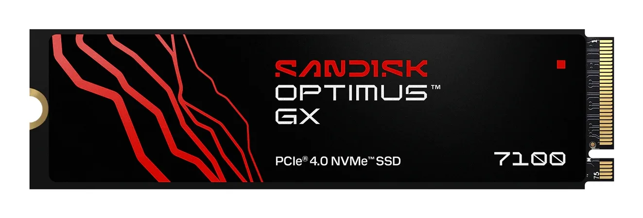 SANDISK OPTIMUS GX 7100 NVME/SSD 2TB — dysk SSD