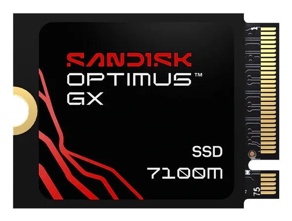 SANDISK OPTIMUS GX 7100M 2TB/PCIE-G4 1TB M2 — dysk SSD