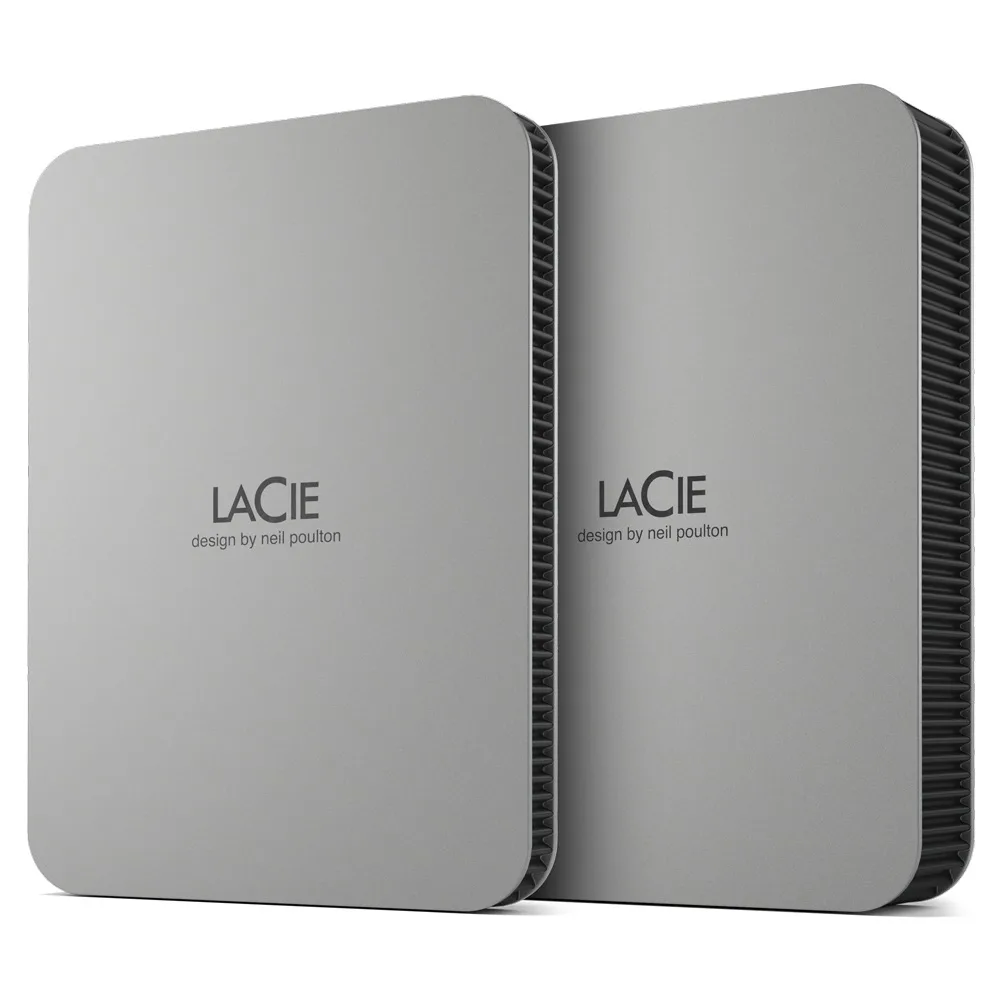 Seagate LACIE MOBILE DRIVE 4 TB USB 3.1/USB TYPE C MOON SILVER W/RESCUE — dysk SSD