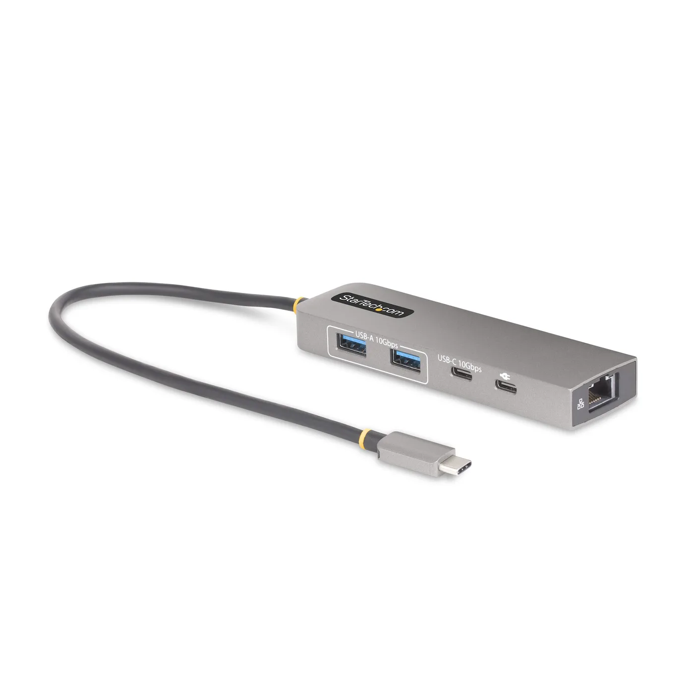 StarTech 3-PORT USB-C HUB 2.5GBE PD/100W POWER DELIVERY PASSTHROUGH — hub USB