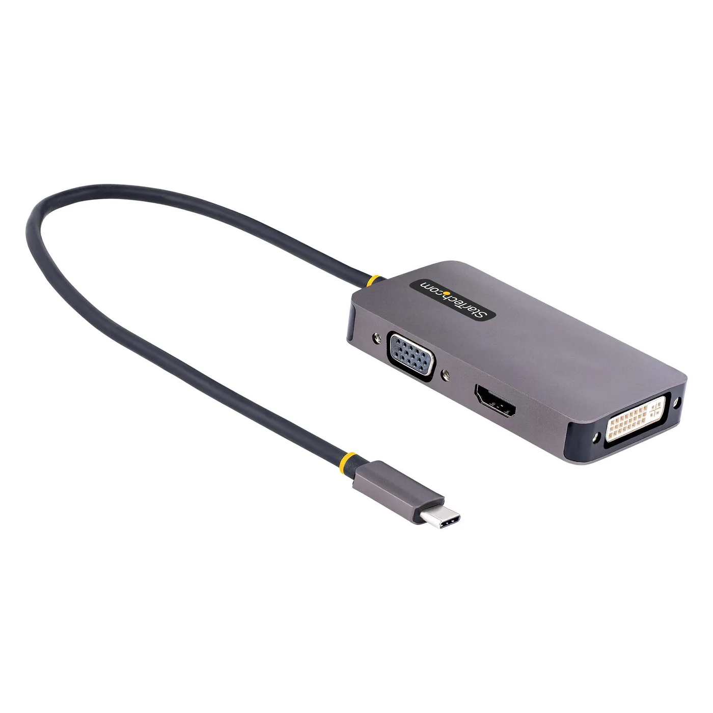 StarTech USB C VIDEO ADAPTER 4K 60HZ/ALUMINUM — stacja dokująca
