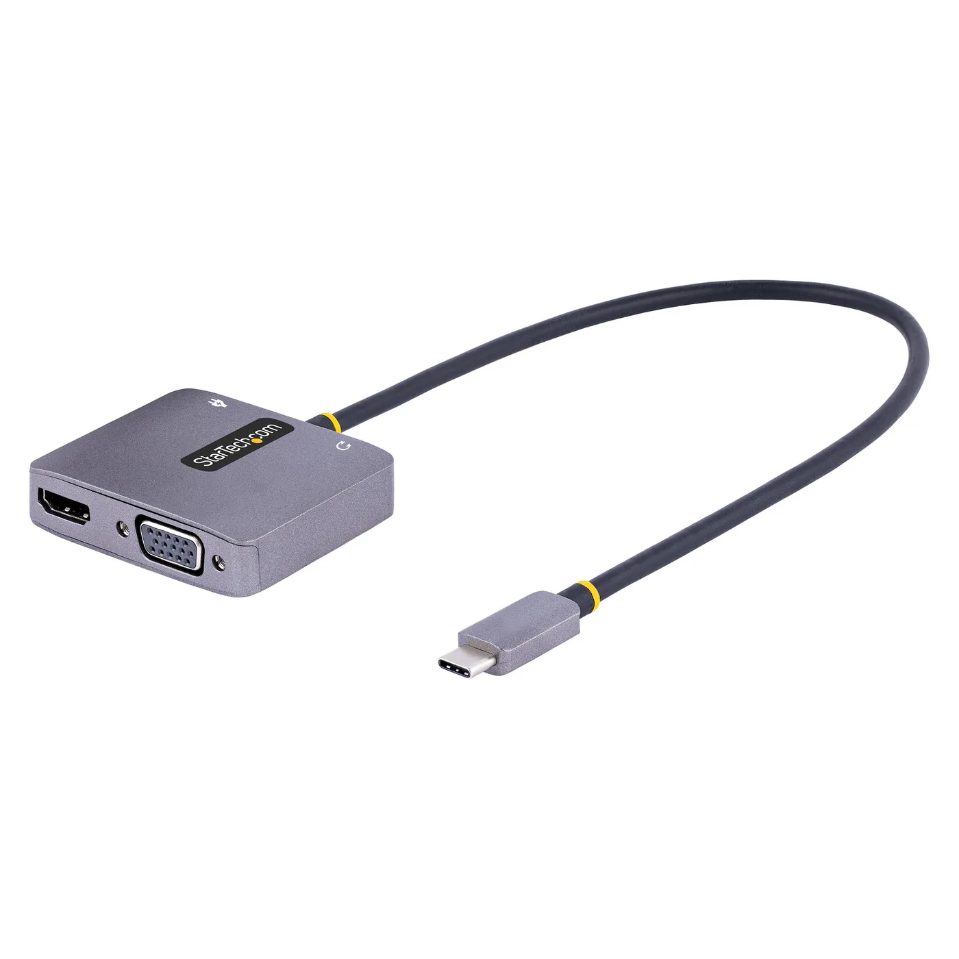 StarTech USB C VIDEO ADAPTER 4K 60HZ/4K 60HZ 3.5MM AUDIO 100W PD — stacja dokująca