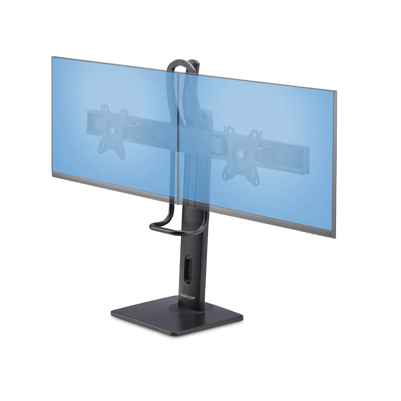 StarTech CROSSBAR DUAL MONITOR STAND/DOUBLE 27INCH SCREENS VESA MOUNT — uchwyt do monitora