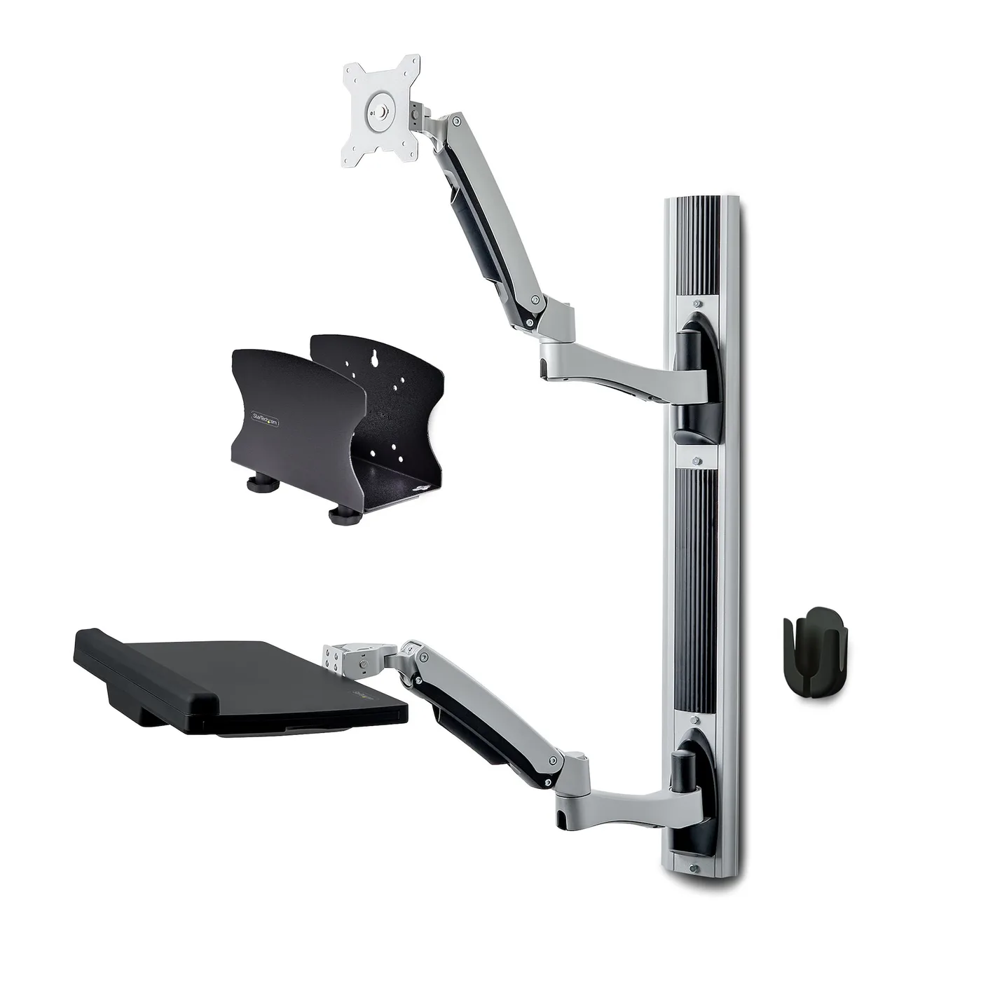 StarTech WALL MOUNT WORKSTATION/DESKTOP PC WALL MOUNT-BRACKET — akcesorium do laptopów