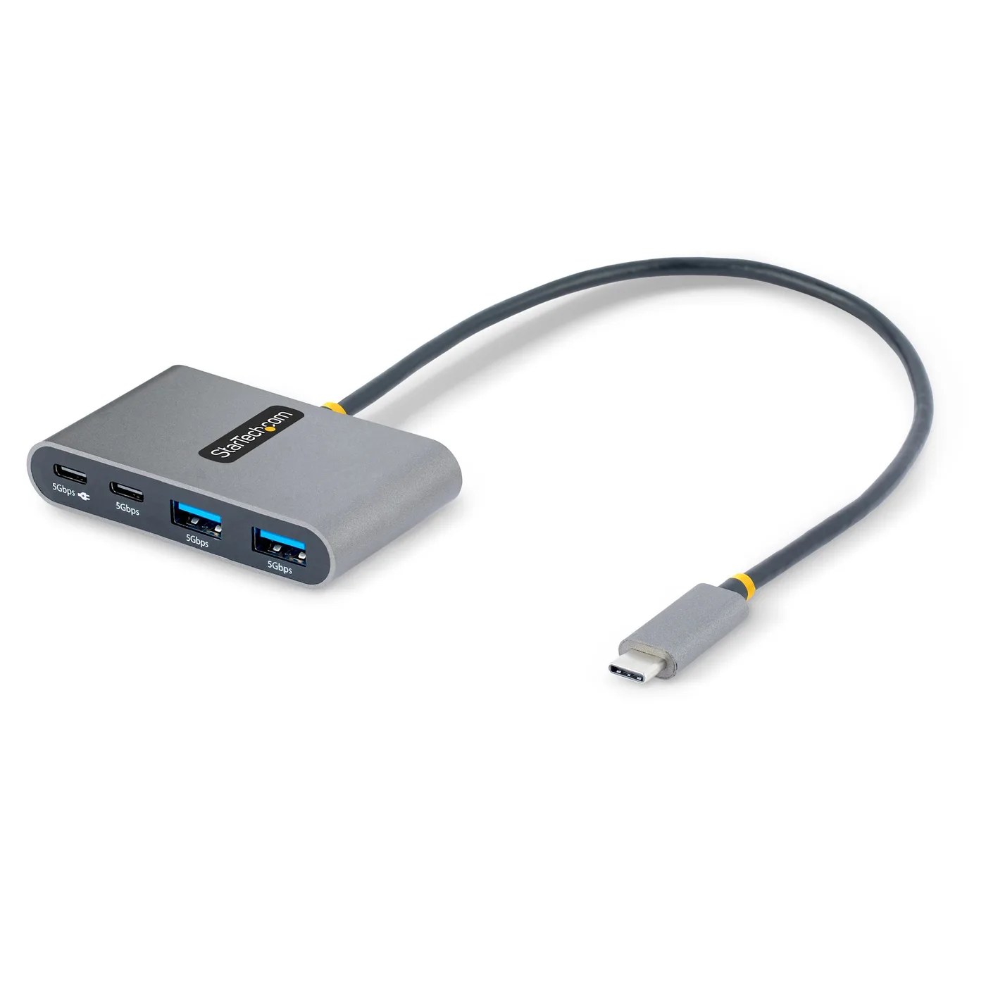 StarTech 4-PORT USB-C HUB 5GBPS PD/PORTABLE HUB W/ USB-C CHARGING — hub USB