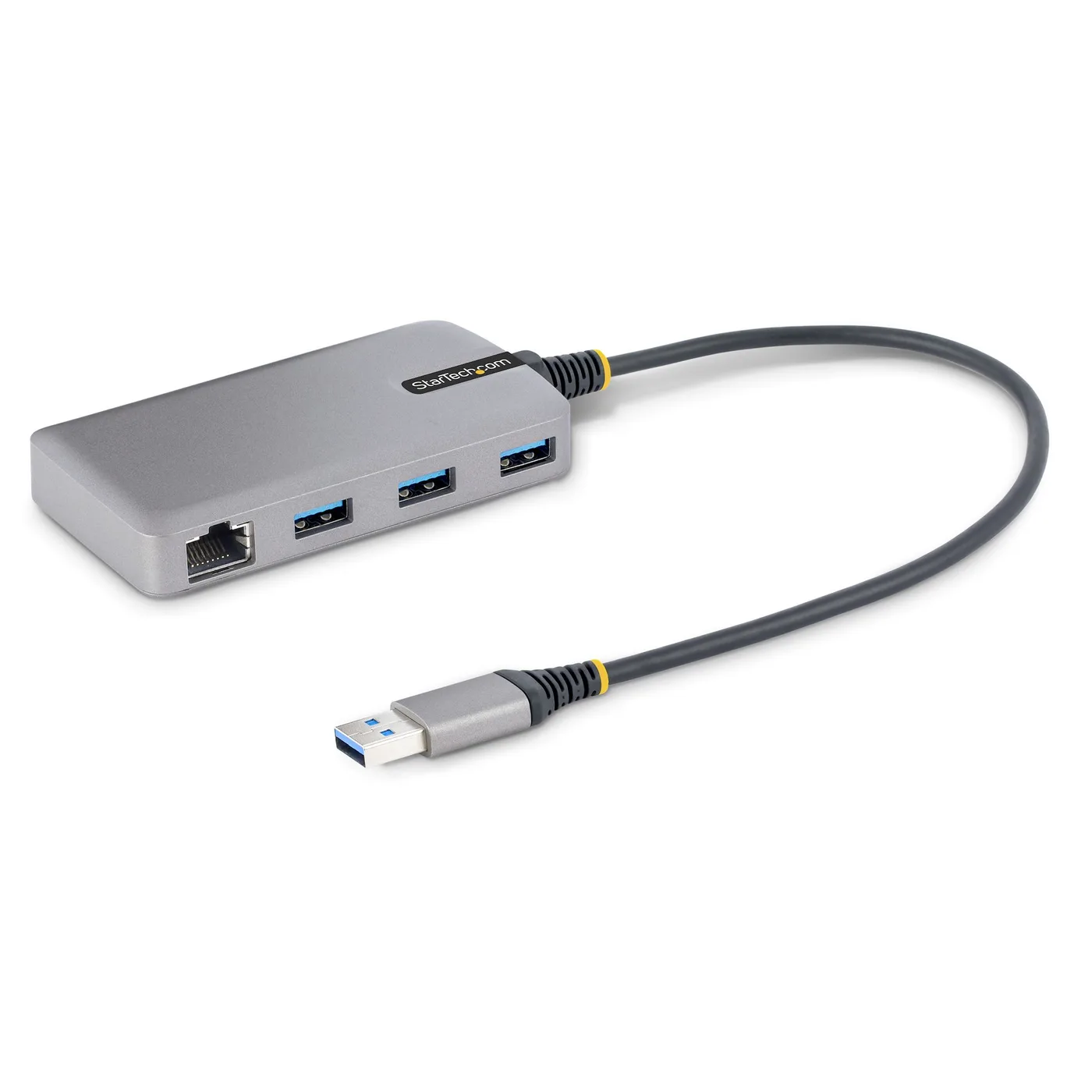 StarTech 3-PORT USB HUB W/ GBE ADAPTER/13IN WIN11P PLATINUM — hub USB