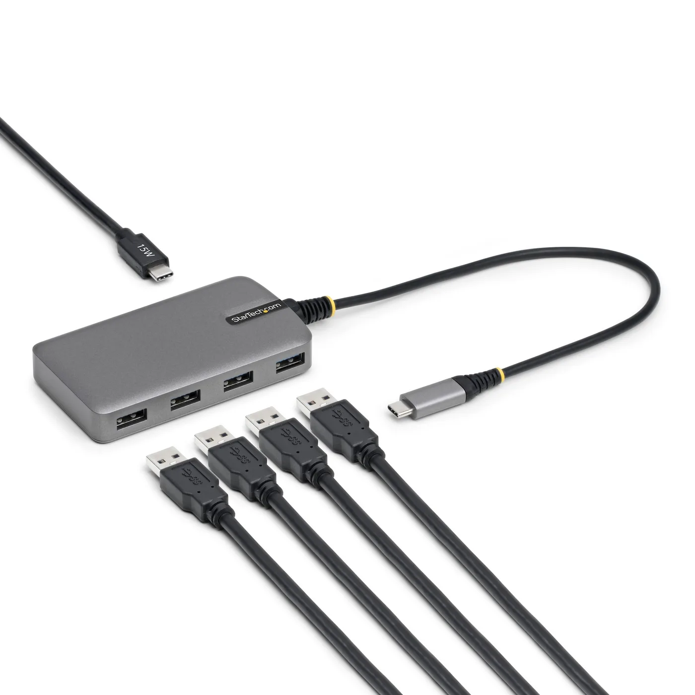 StarTech 4-PORT USB-C HUB 5GBPS/HUB ADAPTER — hub USB