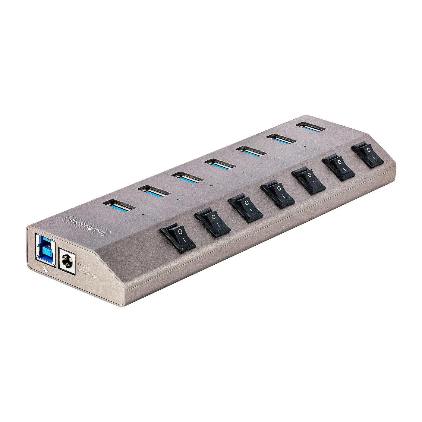 StarTech 7-PT USB HUB W/ON/OFF SWITCHES/WITH INDIVIDUAL ON/OFF SWITCHES — hub USB