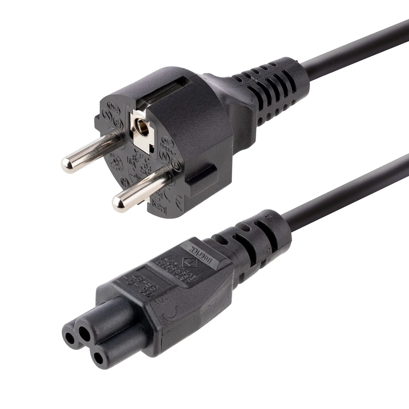 StarTech LAPTOP POWER CORD - 18 AWG/EU SCHUKO TO C5 — kabel zasilający