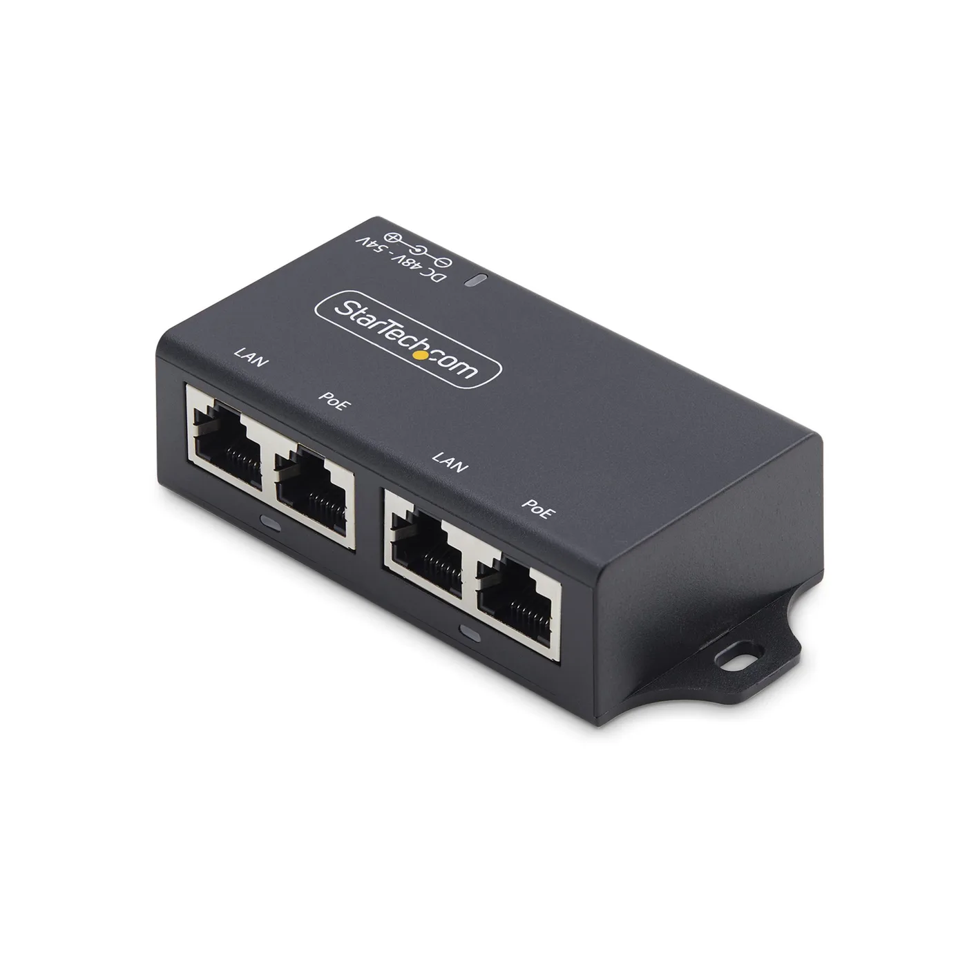 StarTech 2-PORT GIGABIT POE INJECTOR/802.3AF/AT 10M/100M/1000M — akcesorium sieciowe LAN