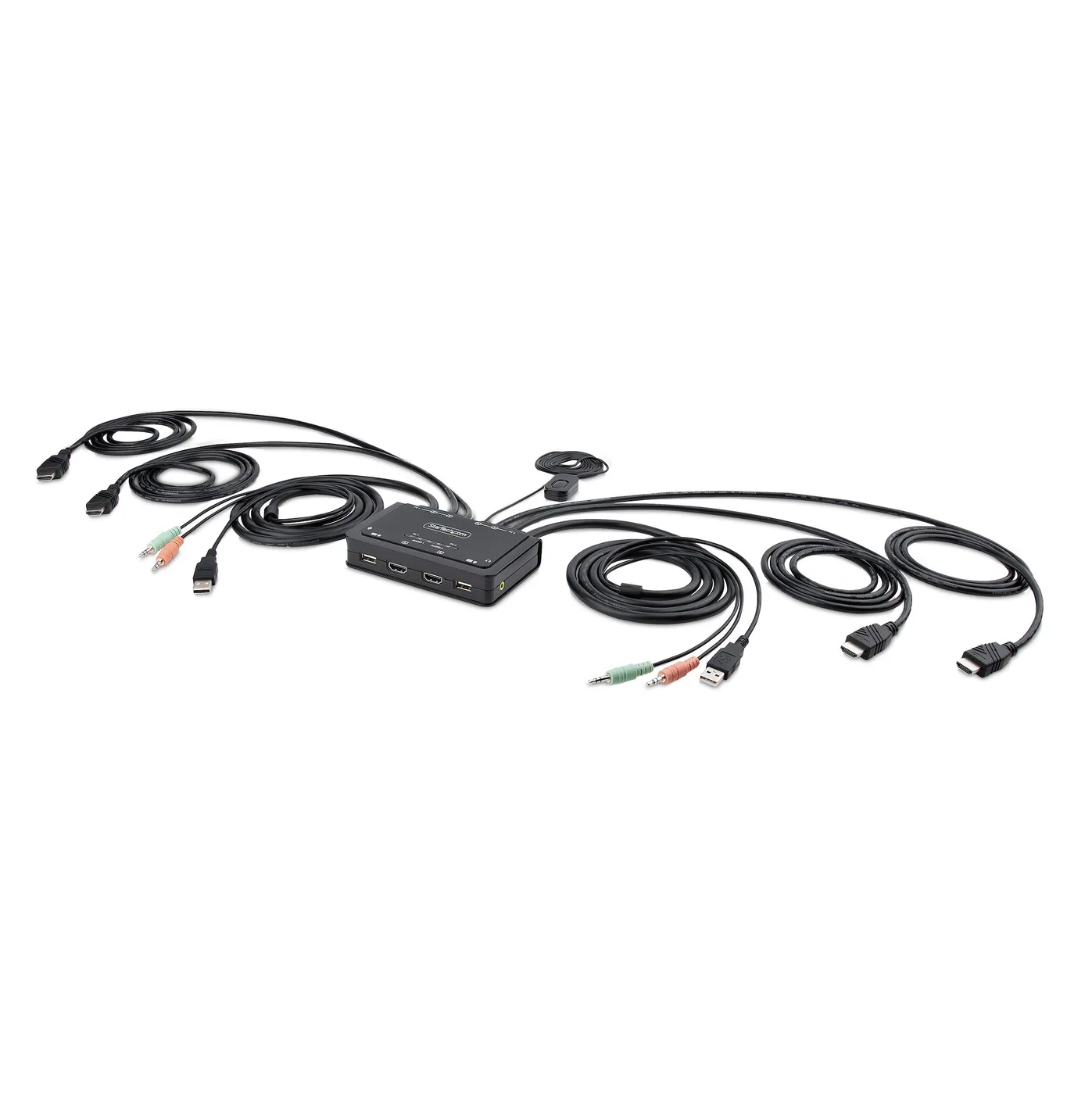 StarTech C2-DH46-UA2-CBL-KVM/2-PORT DUAL-MONITOR KVM SWITCH — przełącznik KVM