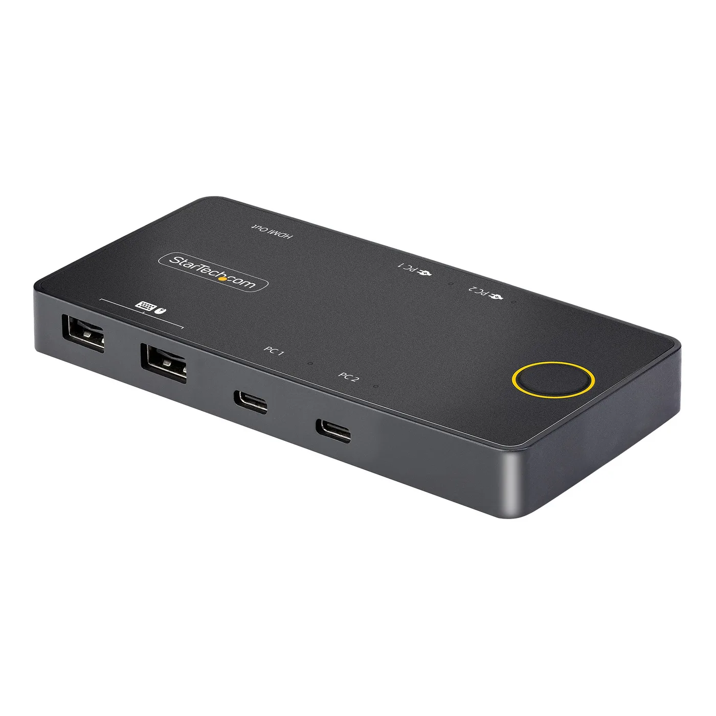 StarTech USB-C KVM SWITCH 4K 60HZ/100W PD PASS-THROUGH — przełącznik KVM