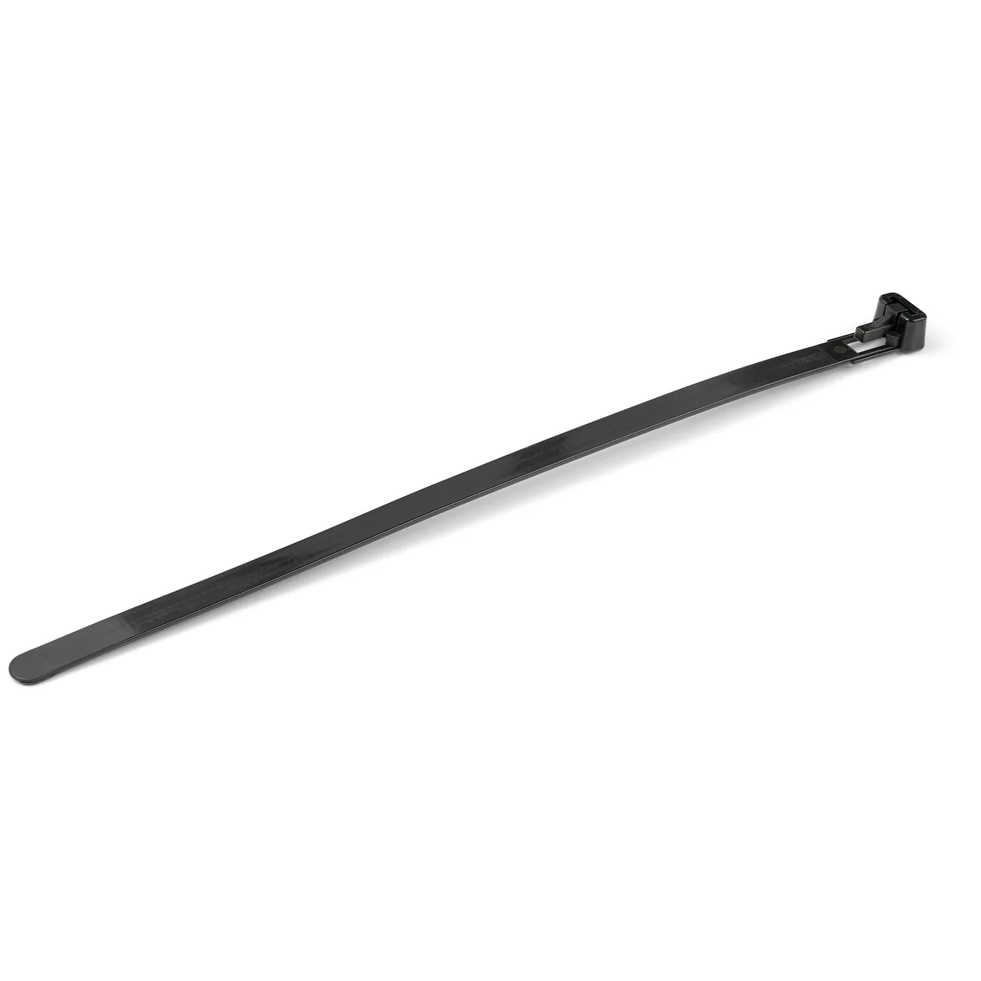 StarTech 100 PK OF RESEALABLE ZIP TIES 8/BLACK — narzędzie