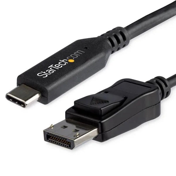 StarTech 5.9FT USB-C TO DP ADAPTER CABLE/8K-HBR3 DISPLAYPORT ADAPTER — kabel do monitora 60 Hz