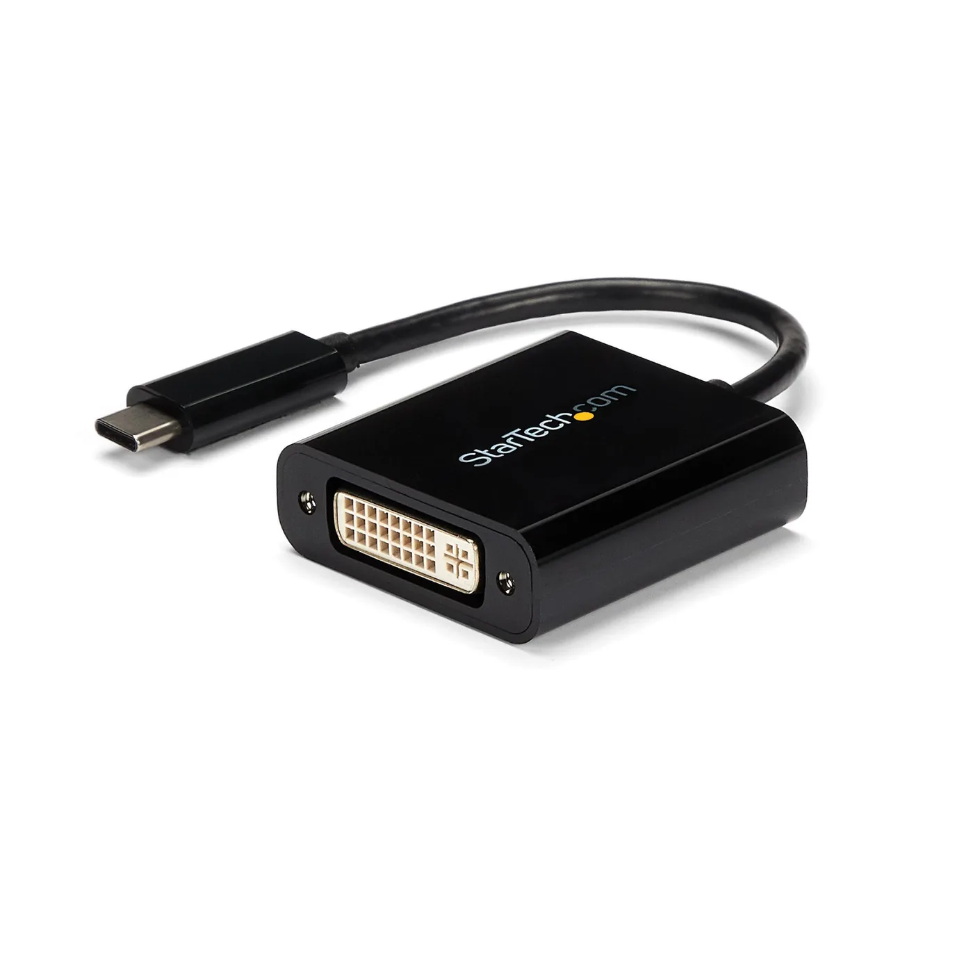 StarTech USB-C TO DVI ADAPTER/USB-C DVI VIDEO CONVERTER-BLACK — kabel do monitora