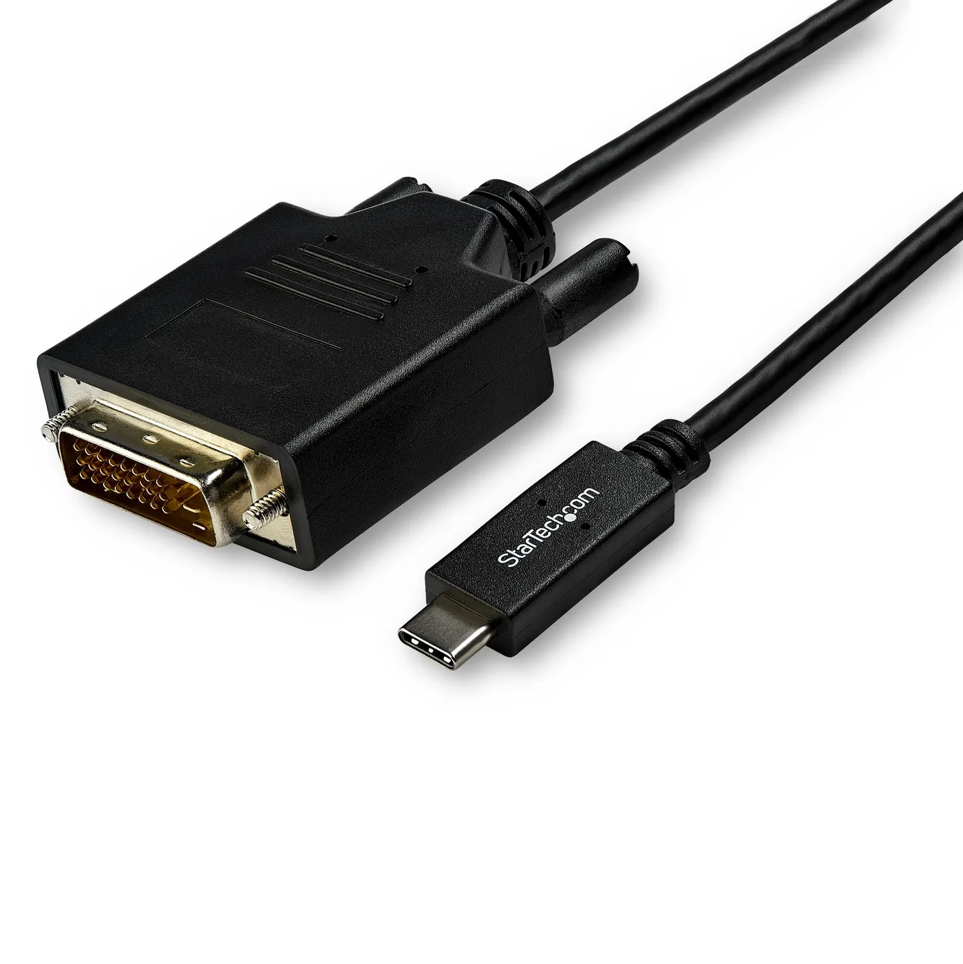 StarTech 3M USB-C TO DVI CABLE - BLACK — kabel do monitora 60 Hz