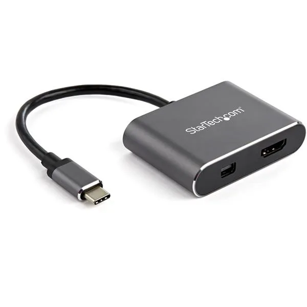 StarTech USB C TO HDMI OR MDP ADAPTER/HDMI OR MINI DP HDR 4K 60 — kabel do monitora