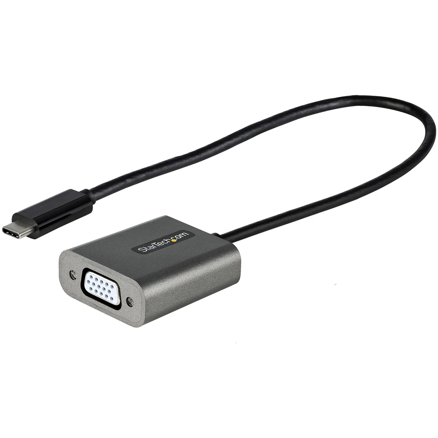 StarTech USB C TO VGA ADAPTER 1920X1200P/WITH 12IN LONG ATTACHED CABLE — kabel do monitora