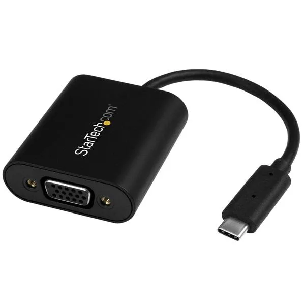 StarTech USB-C ADAPTER TO VGA/24PIN M/15P VGA F 2048X1280 60HZ — kabel do monitora