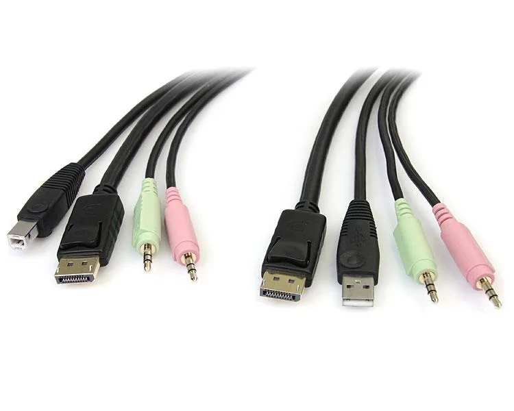 StarTech USB DISPLAYPORT KVM CABLE
