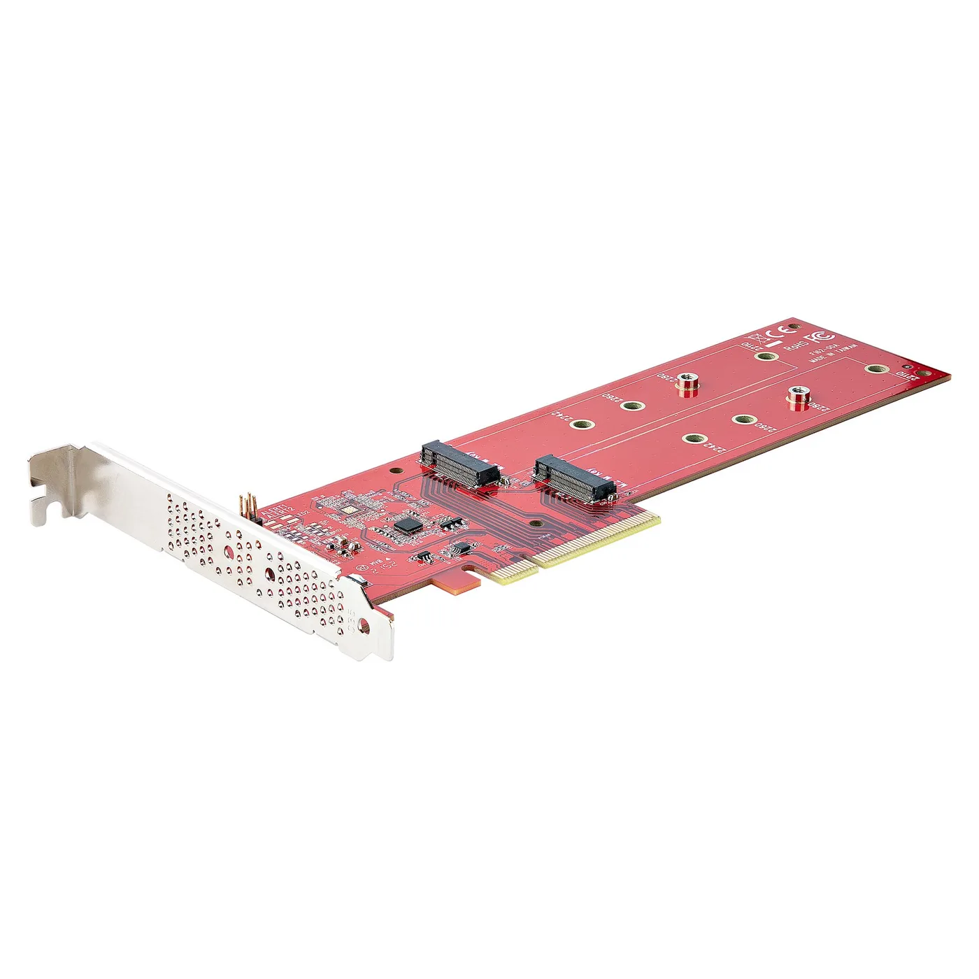 StarTech DUAL M.2 PCIE SSD ADAPTER CARD/TO DUAL NVME M.2 SSD — hub USB