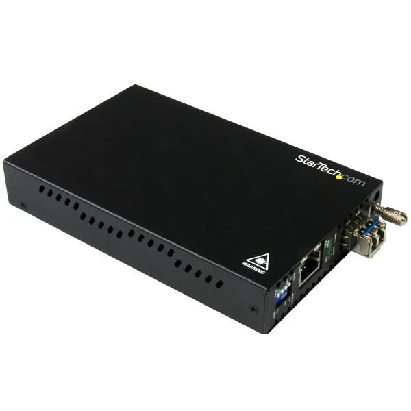 StarTech GBE FIBER MEDIA CONVERTER 10KM/IN — akcesorium sieciowe LAN