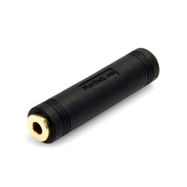 StarTech 3.5MM TO 3.5 MM AUDIO COUPLER/FEMALE TO FEMALE — kabel audio-wideo