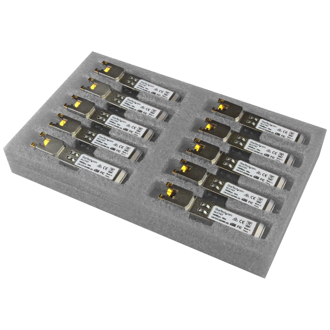 StarTech GB RJ45 COPPER SFP - 10 PACK/IN — akcesorium sieciowe LAN