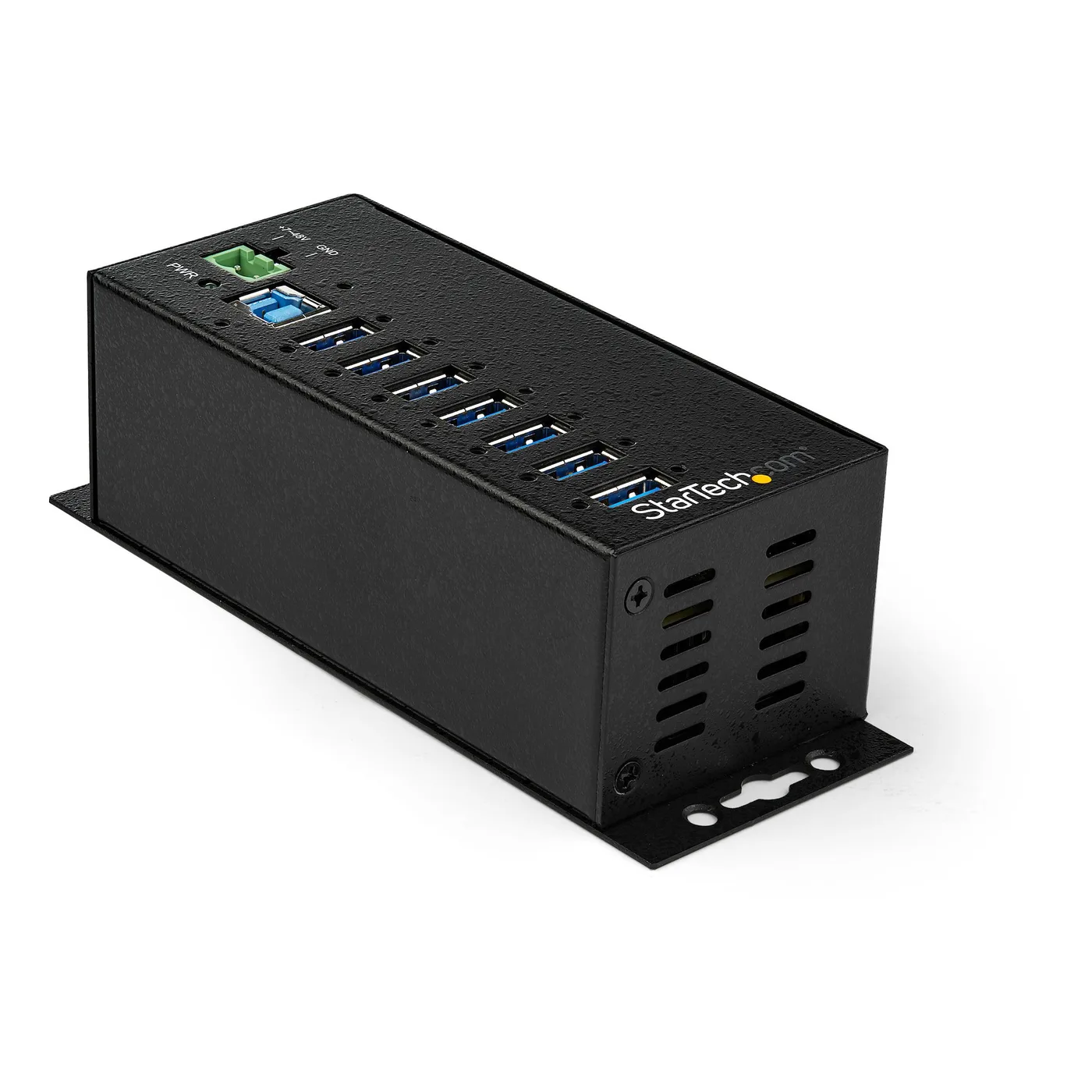 StarTech 7PT IND. USB3 HUB/WITH EXTERNAL POWER ADAPTER — hub USB